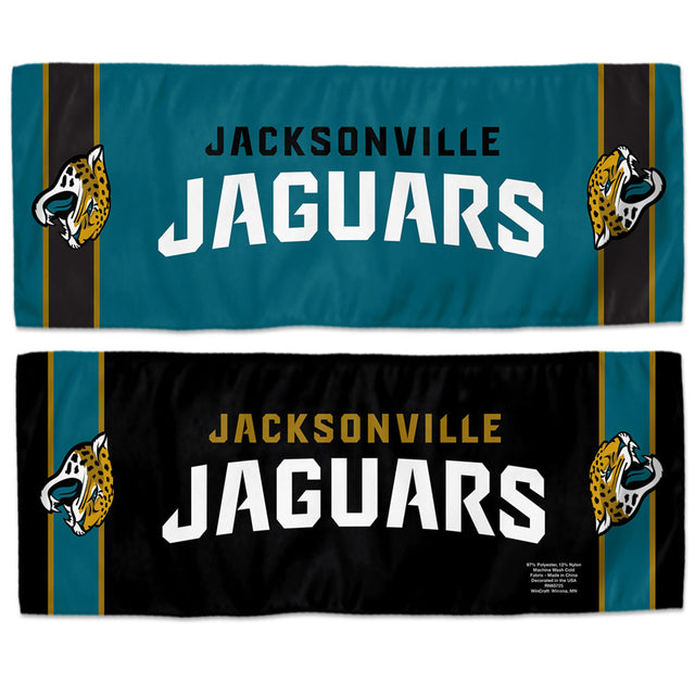 Toalla refrescante de los Jacksonville Jaguars de 12 x 30 pulgadas