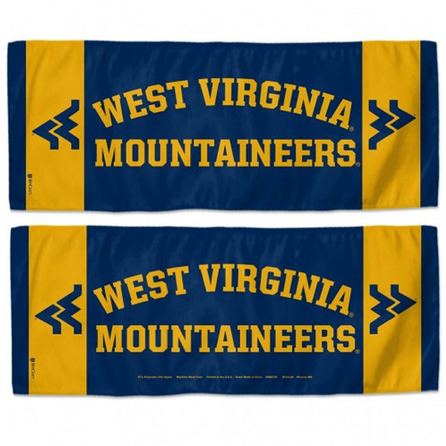 West Virginia Mountaineers Cooling Towel 12x30