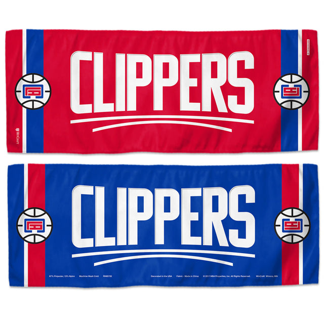 Toalla refrescante de 12 x 30 de Los Angeles Clippers