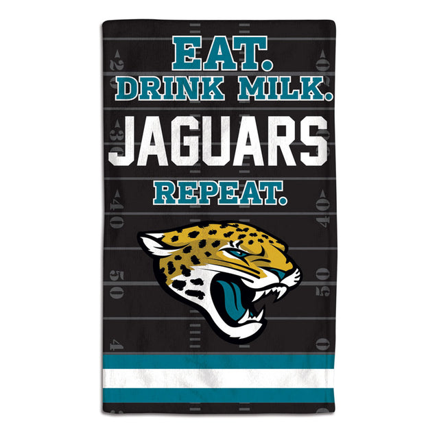 Paño para eructar para bebés de los Jacksonville Jaguars, 10 x 17