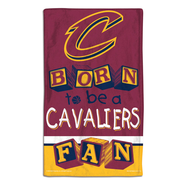 Paño para eructar para bebés de los Cleveland Cavaliers, 10 x 17