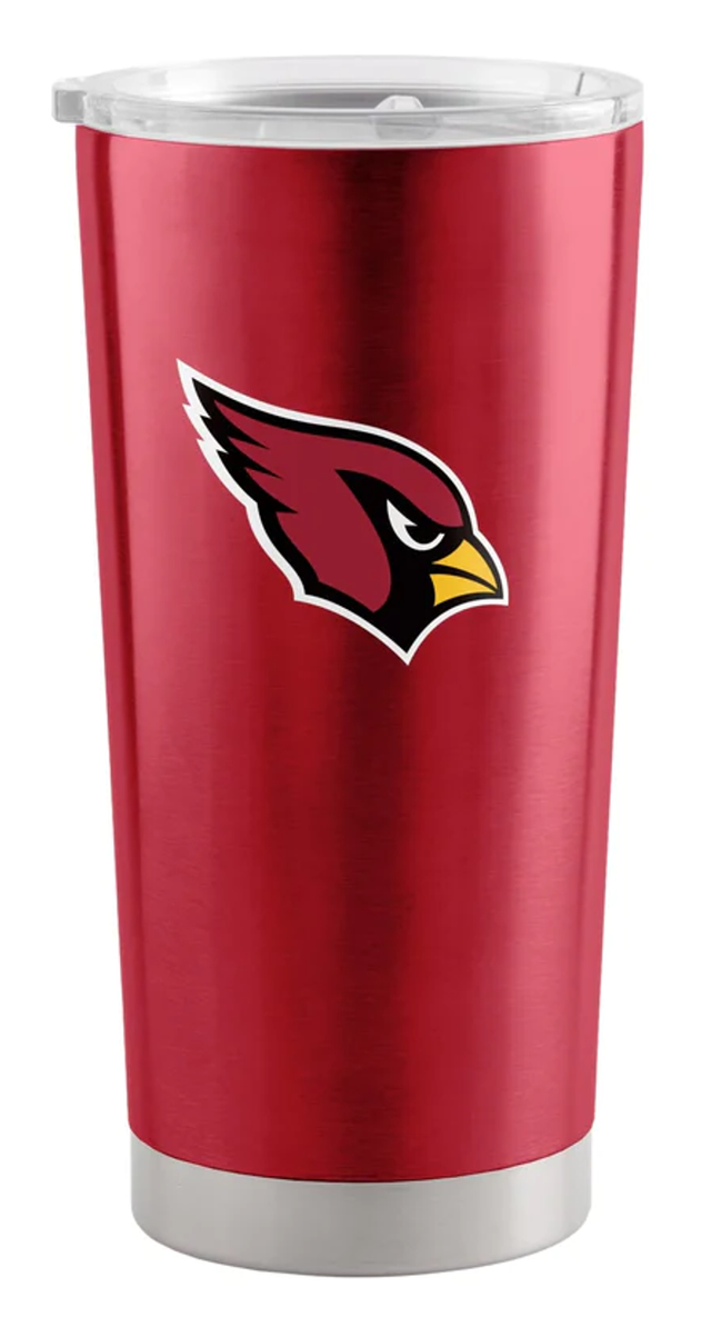 Vaso de viaje de acero inoxidable de 20 oz de los Cardenales de Arizona