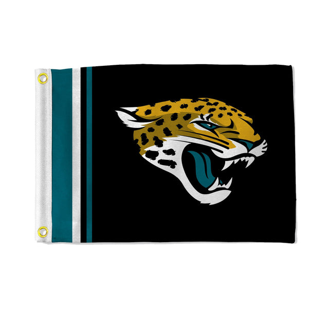 Bandera de los Jacksonville Jaguars de 12 x 17 pulgadas, de uso general y a rayas