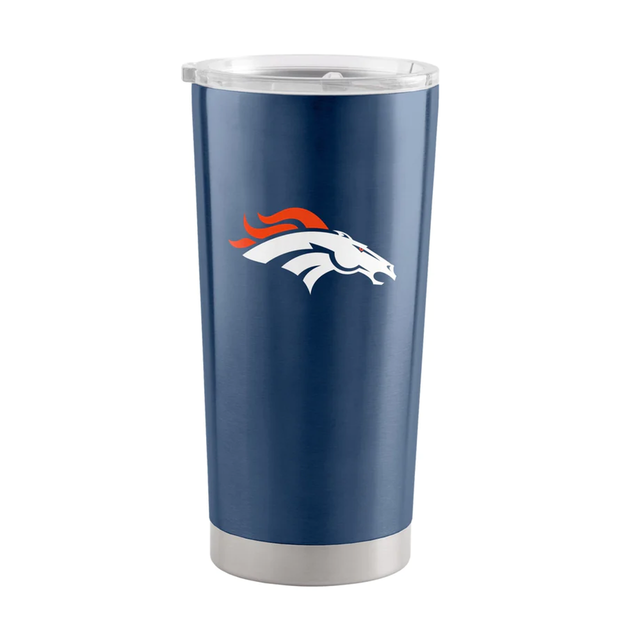 Vaso de viaje de acero inoxidable de 20 oz de los Denver Broncos