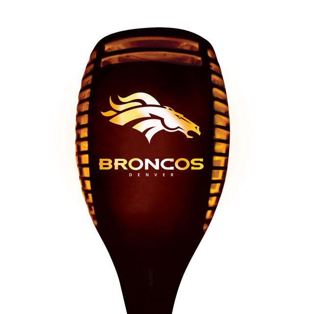 Antorcha solar LED de los Denver Broncos