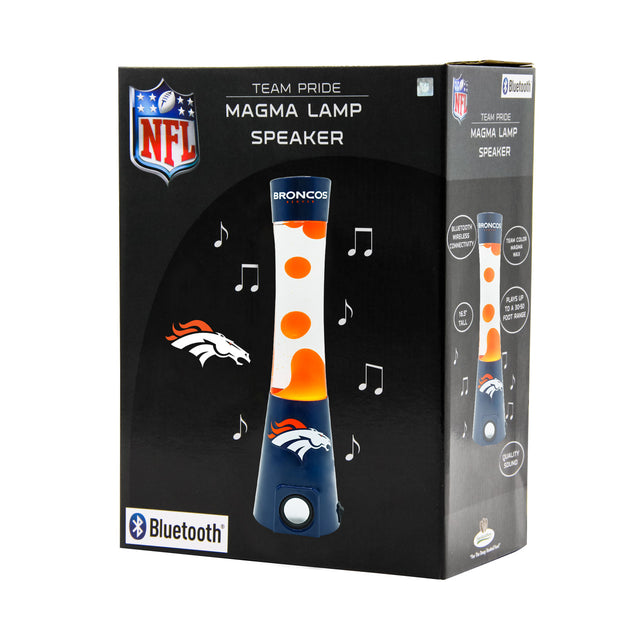 Lámpara Magma de los Denver Broncos: altavoz Bluetooth