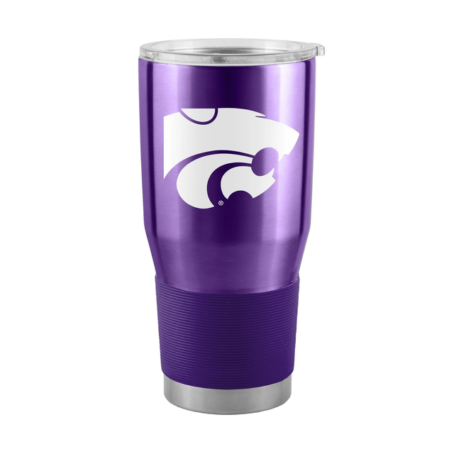 Vaso de viaje de acero inoxidable de 30 oz de Kansas State Wildcats