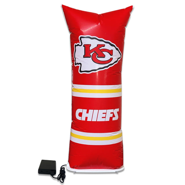 Centro de mesa inflable de los Kansas City Chiefs