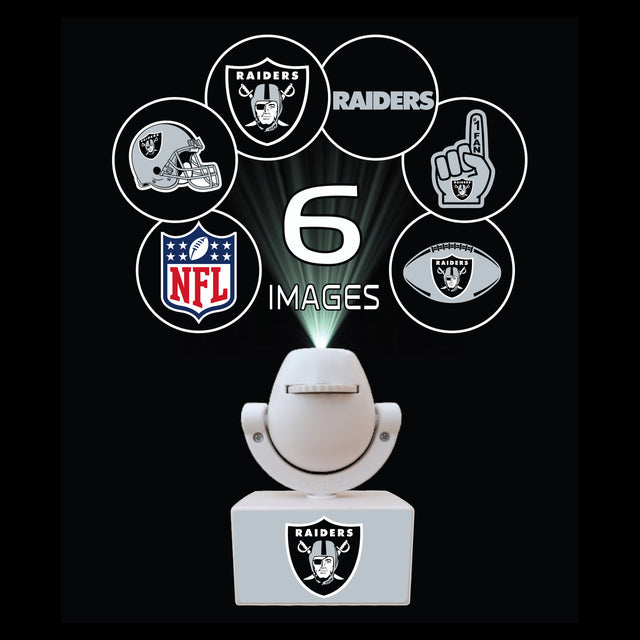 Miniproyector Spotlight de los Raiders de Las Vegas