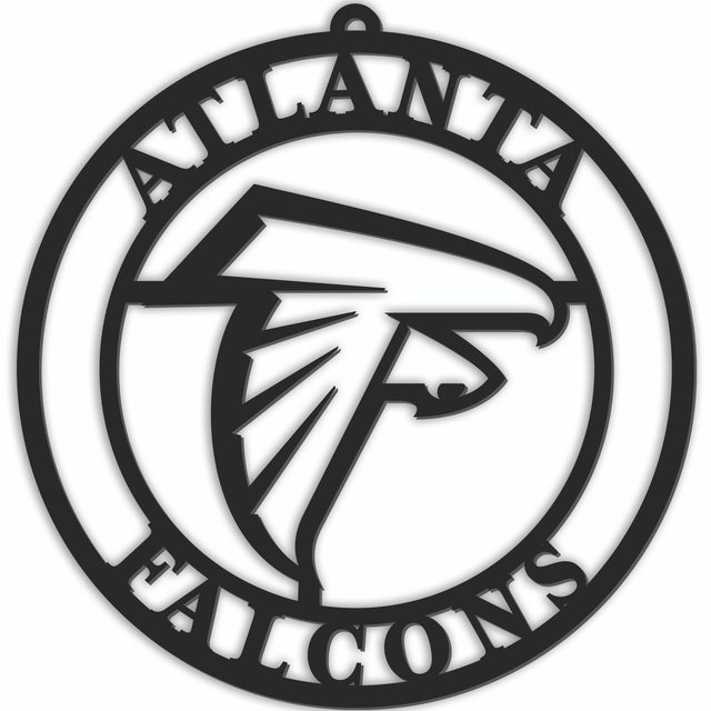 Letrero para puerta de los Atlanta Falcons de 16"