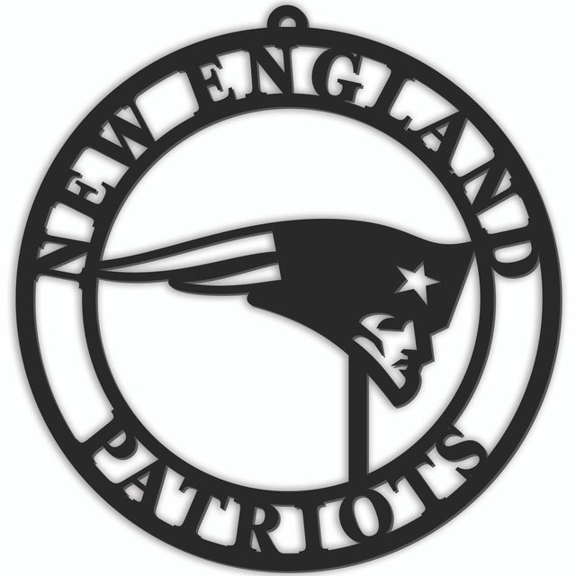 Letrero para puerta de los New England Patriots de 16"