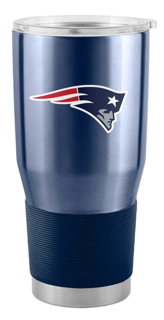 Vaso de viaje de acero inoxidable de 30 oz de los New England Patriots