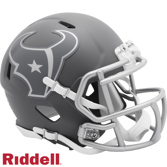 Réplica de casco de los Houston Texans Riddell Mini Speed Style Slate Alternate
