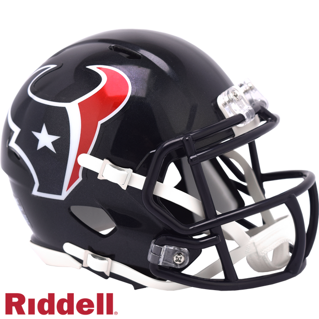 Réplica de casco de los Houston Texans Riddell Mini Speed Style 2024