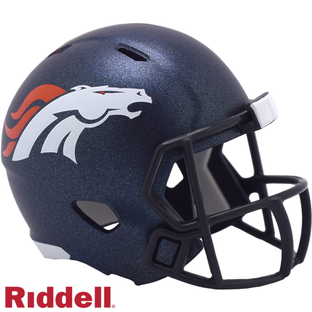 丹佛野马队头盔 Riddell Pocket Pro Speed Style 2024