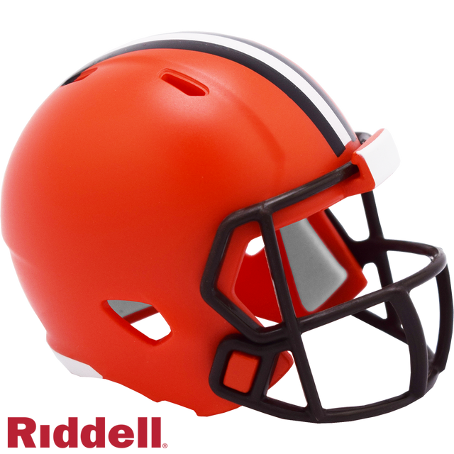 Casco Riddell Pocket Pro Speed Style de los Cleveland Browns 2020-2023 Retro