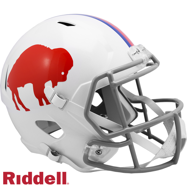 Buffalo Bills Helmet Riddell Replica Full Size Speed Style 1965-1973 T/B