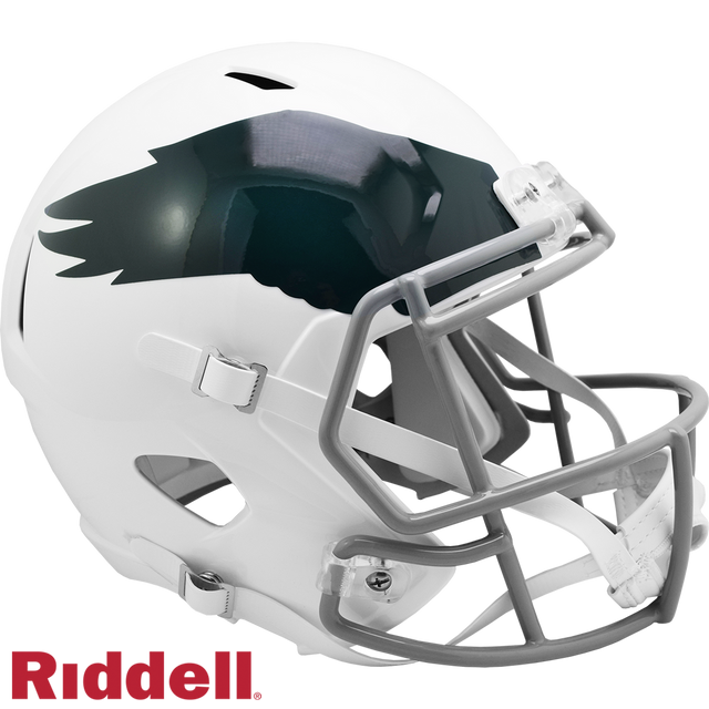 Philadelphia Eagles Helmet Riddell Replica Full Size Speed Style 1969-1973 T/B