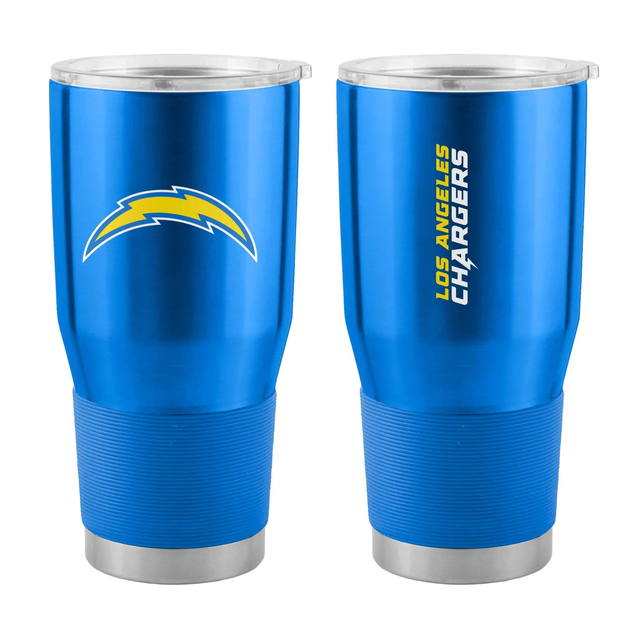Vaso de viaje de acero inoxidable de 30 oz de Los Angeles Chargers