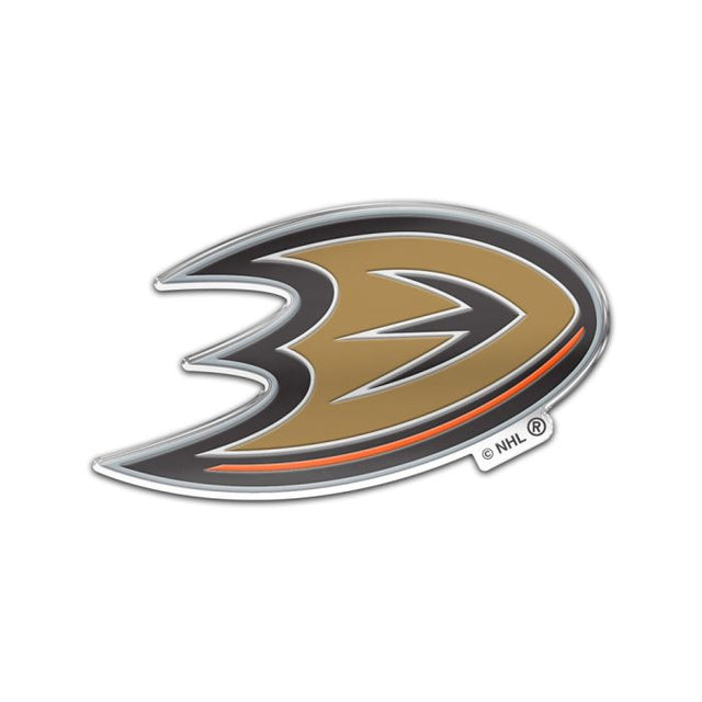 Insignia para automóvil de los Anaheim Ducks con color