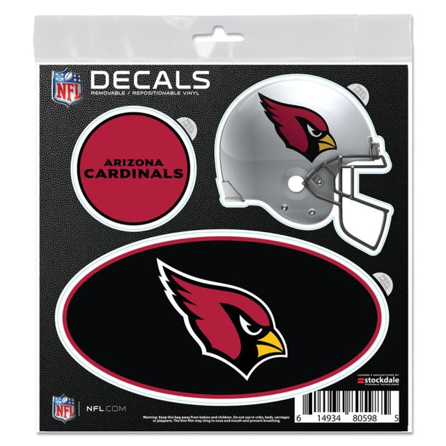 Arizona Cardinals All Surface Decal 6" x 6"