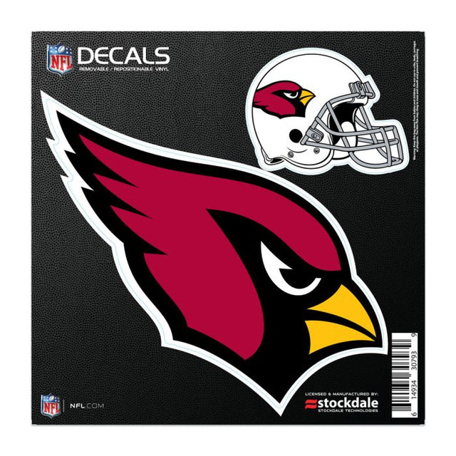 Arizona Cardinals All Surface Decals 8" x 8"