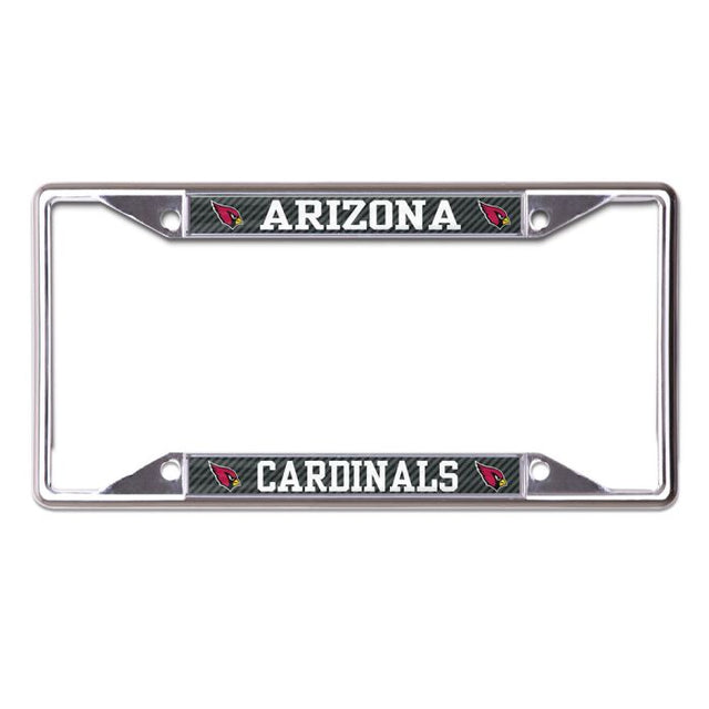Arizona Cardinals CARBON Lic Plt Frame S/S Printed