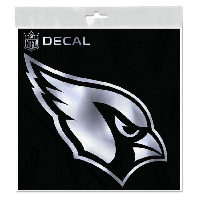 Arizona Cardinals Decal Metallic 6" x 6"