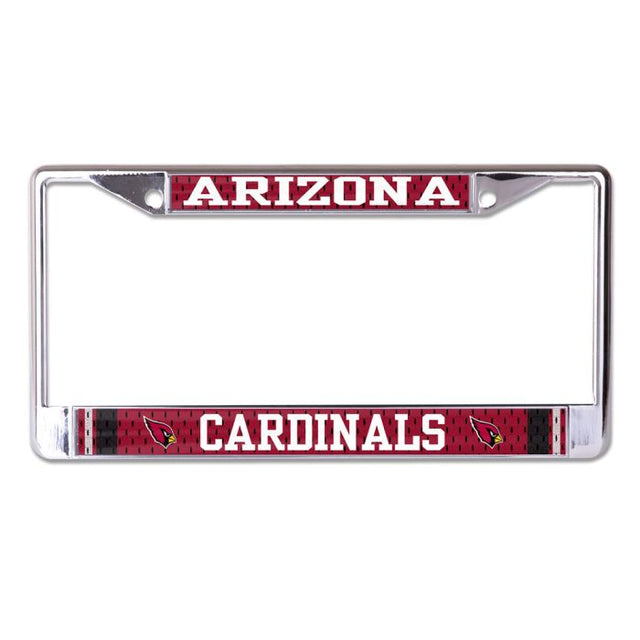 Arizona Cardinals JERSEY Lic Plt Frame S/L Printed