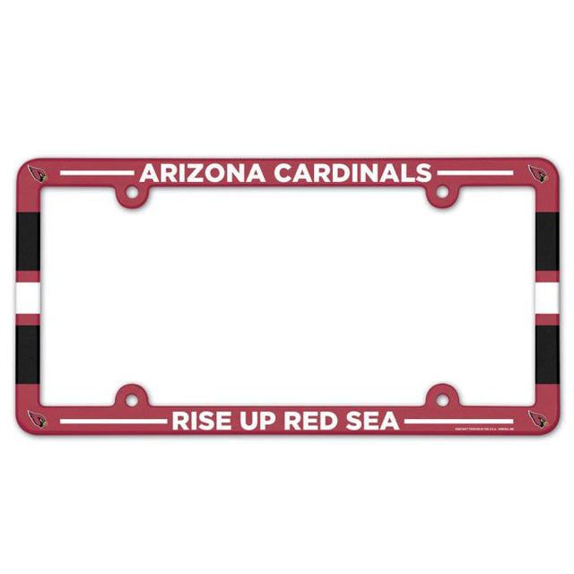 Arizona Cardinals Lic Plate Frame Full Color