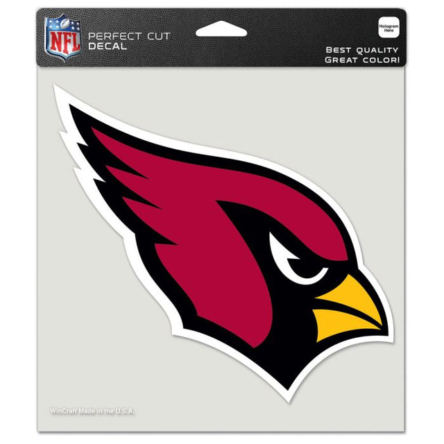 Arizona Cardinals Perfect Cut Color Decal 8" x 8"