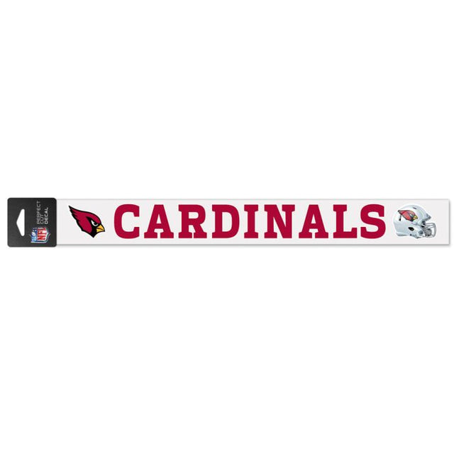 Arizona Cardinals Perfect Cut Decals 2" x 17"