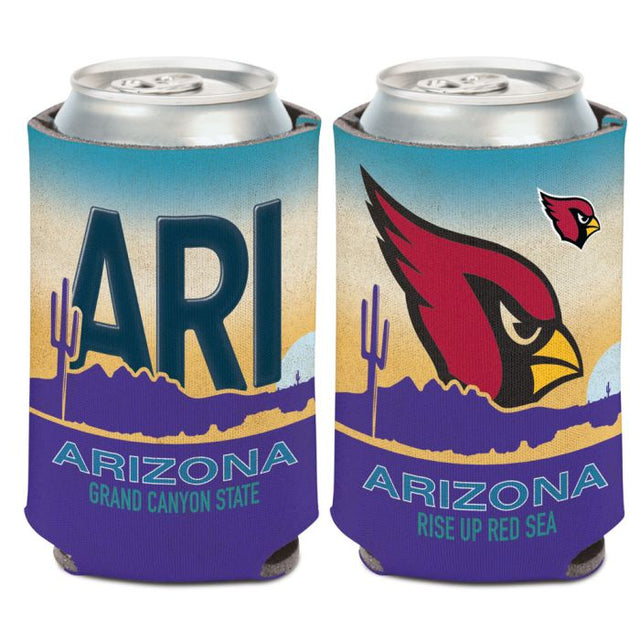 Arizona Cardinals STATE PLATE Can Cooler 12 oz.