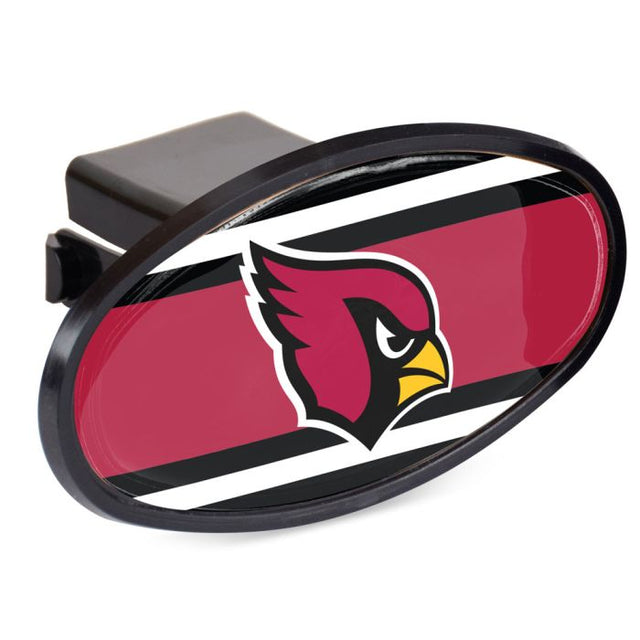 Arizona Cardinals STRIPES Oval 2" Hitch Receiver