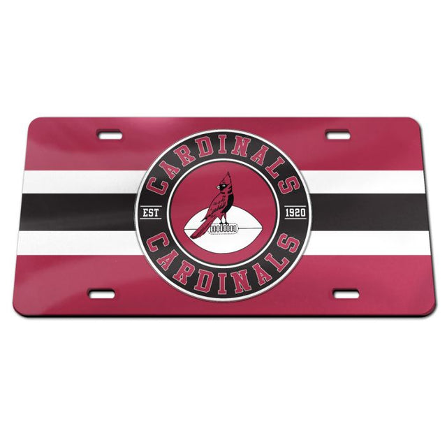 Arizona Cardinals Specialty Acrylic License Plate