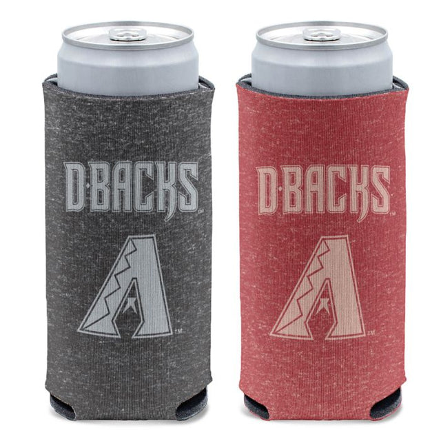 Arizona Diamondbacks colored heather 12 oz Slim Can Cooler