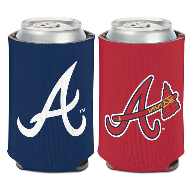 Atlanta Braves 2 color Can Cooler 12 oz.