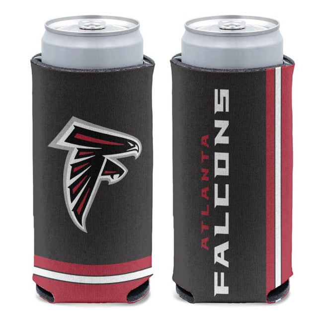 Enfriador de latas delgado de 12 oz de los Atlanta Falcons