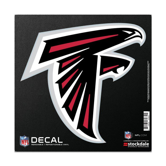 Calcomanía para todas las superficies de los Atlanta Falcons, 6" x 6"