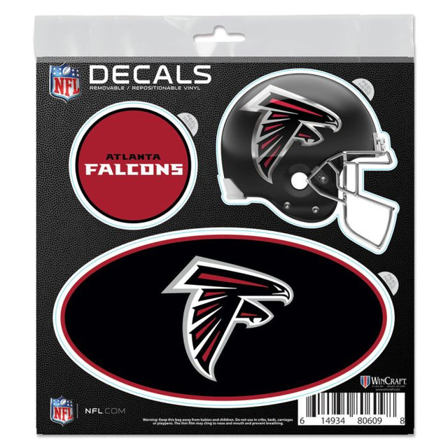 Atlanta Falcons All Surface Decal 6" x 6"