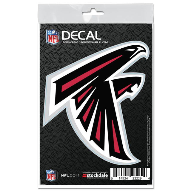 Calcomanías para todas las superficies de los Atlanta Falcons, 3" x 5"