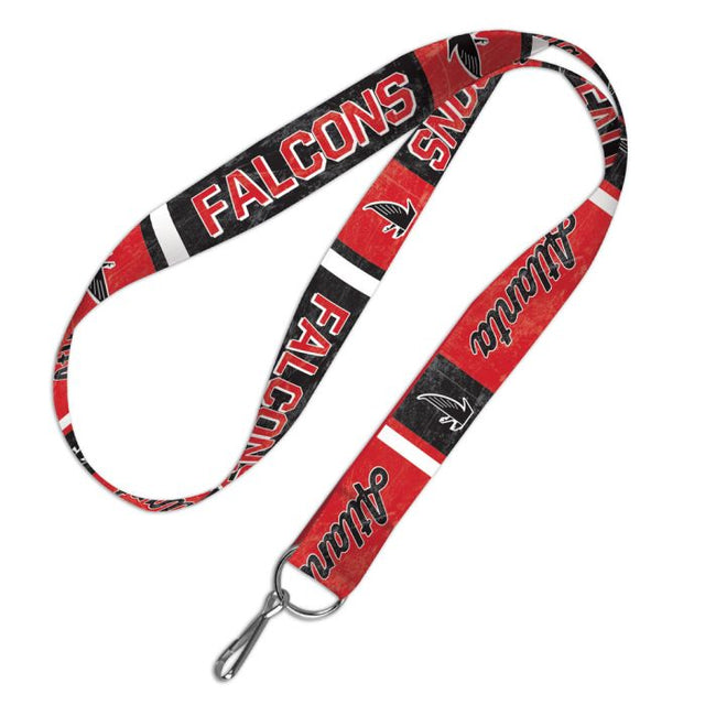 Cordón retro con logotipo clásico de los Atlanta Falcons de 1"
