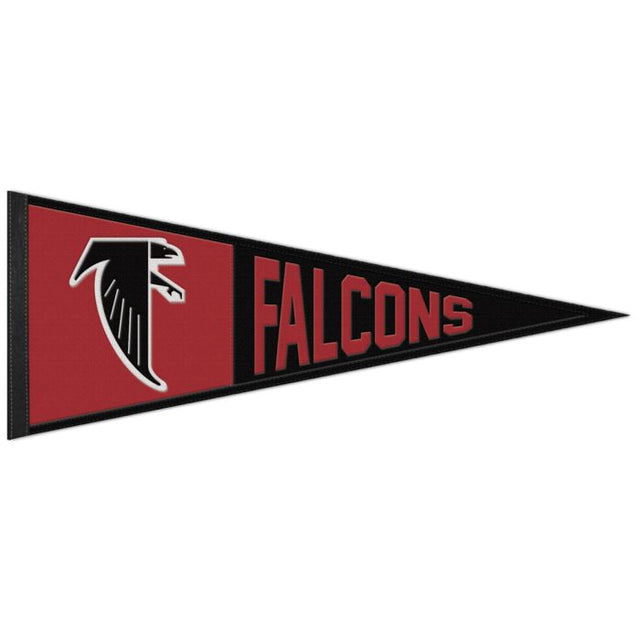 Banderín clásico de lana de los Atlanta Falcons, 13" x 32"