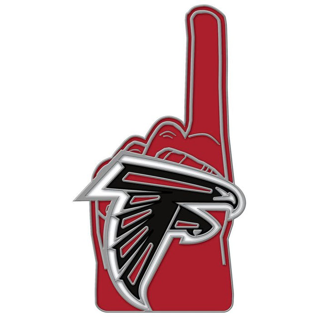 Tarjeta de joyería con pin de colección de los Atlanta Falcons