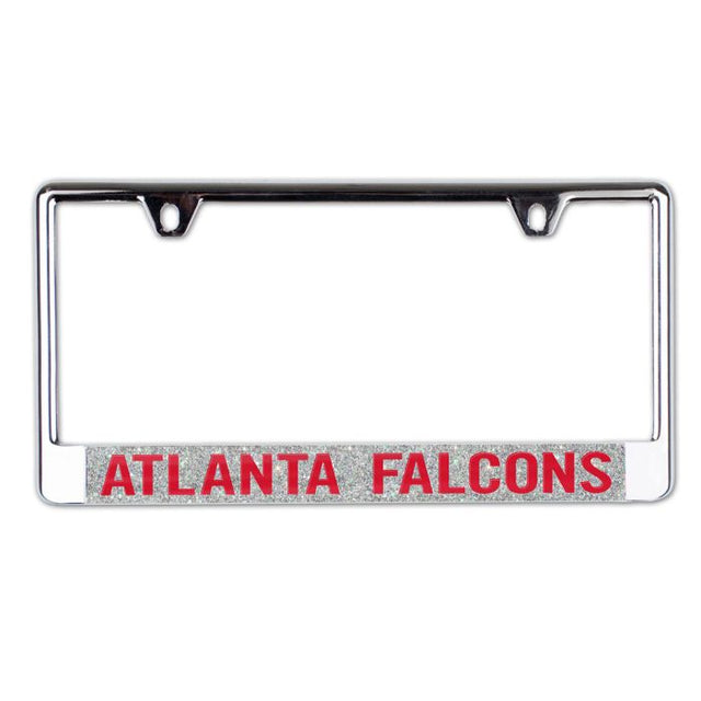 Atlanta Falcons FONDO BRILLANTE Licencia Plt Marco B/O Metálico
