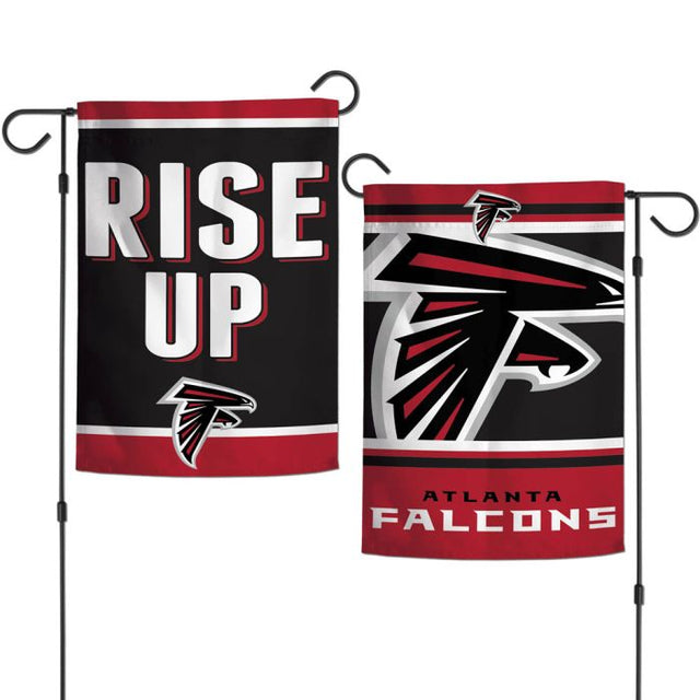 Banderas de jardín de los Atlanta Falcons, de 2 lados, 12,5" x 18"