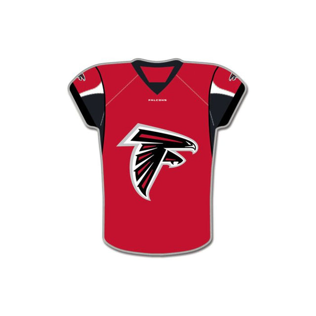 Tarjeta de joyería con pin de colección de la camiseta de los Atlanta Falcons