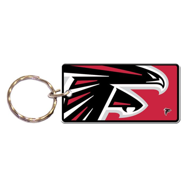 Llavero rectangular MEGA de los Atlanta Falcons