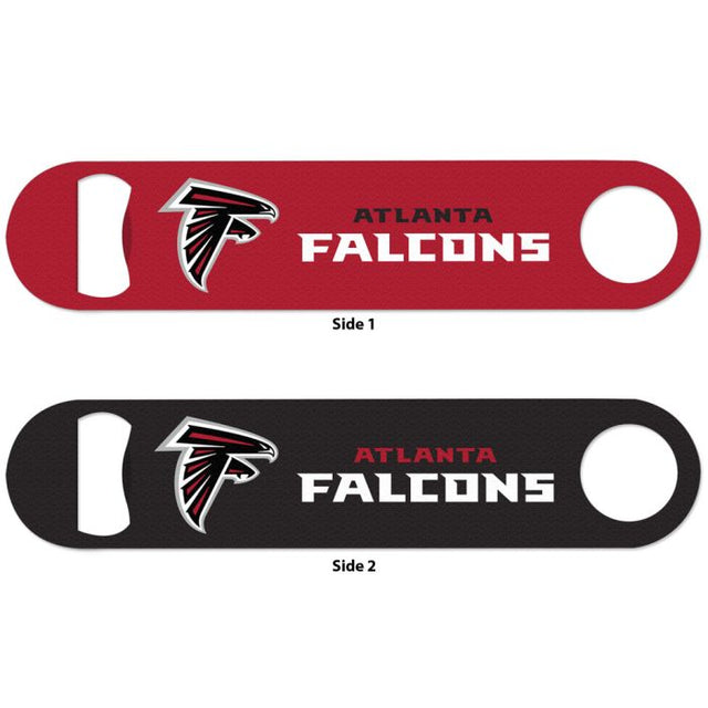 Abridor de botellas de metal de 2 lados de los Atlanta Falcons