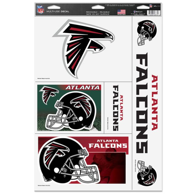 Calcomanía multiusos de los Atlanta Falcons, 11" x 17"